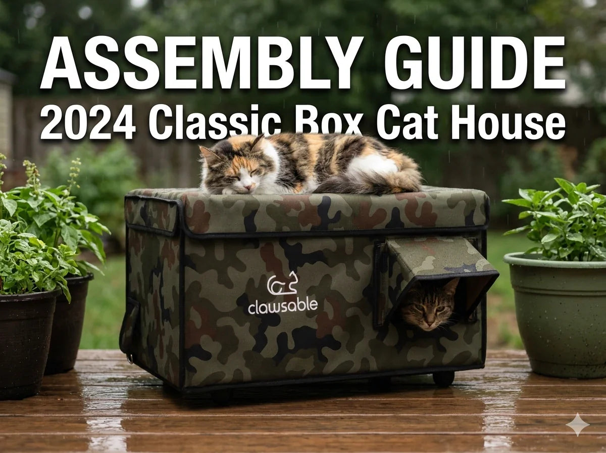 2024 Classic Box Cat House Assembly Guide & Video