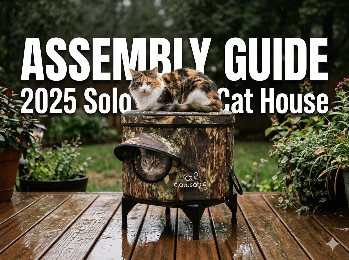 2025 Solo Stump Cat House Assembly Guide & Video