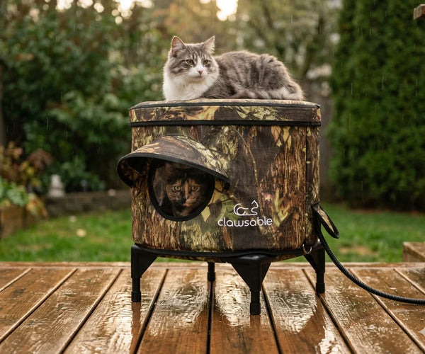How to Setup 2025 Solo Stump Cat House – Clawsable