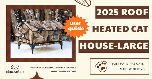 [User Guide]2025 Roof Cat House - Large