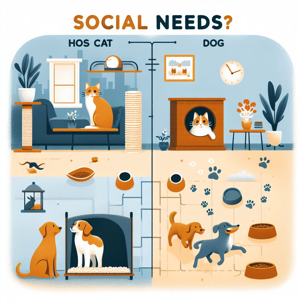 Understanding the Social Needs of Our Furry Friends: Cats and Dogs