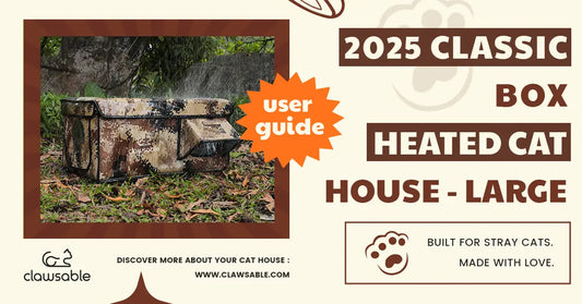 [User Guide]2025 Classic Box  Cat House – Large