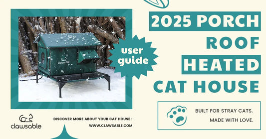 [User Guide]2025 Porch Roof Cat House