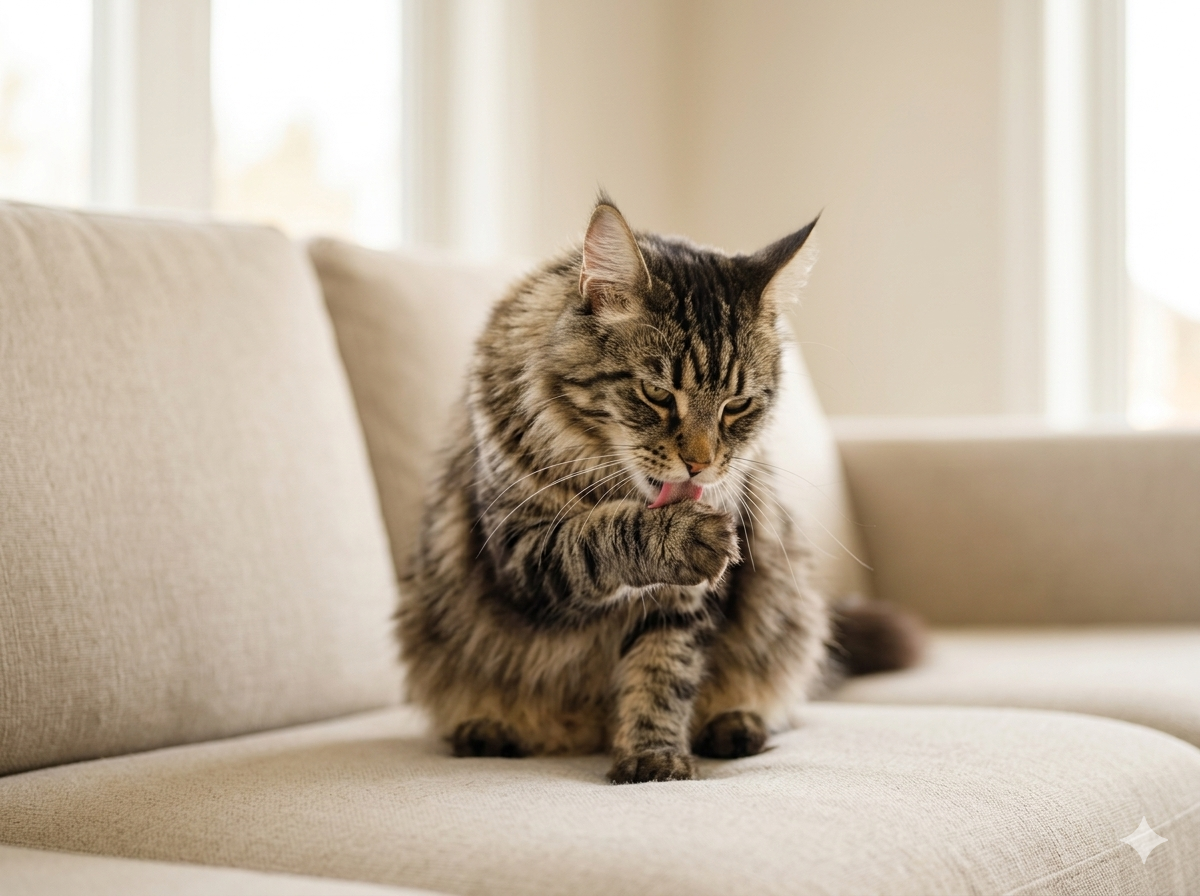 Explanations for Common Cat Behaviors Like Sneezing and Grooming