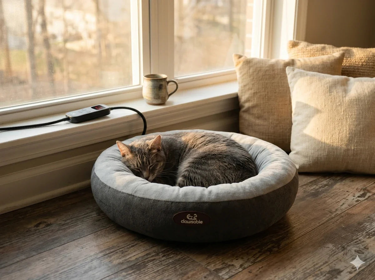 Donut Heated Pet Bed Setup Guide & Video