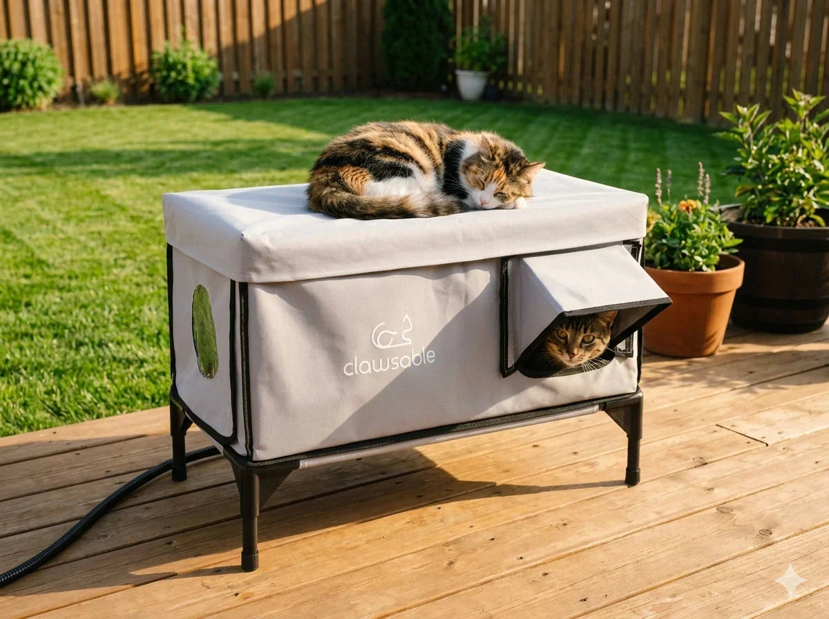 2024 Tall Portable Cat House Setup Guide & Video