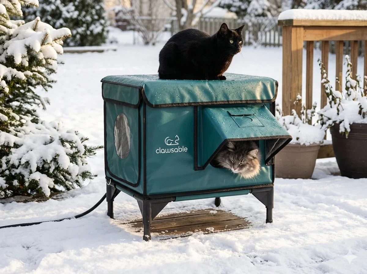 2025 Tall Classic Box Cat House Small Setup Guide & Video