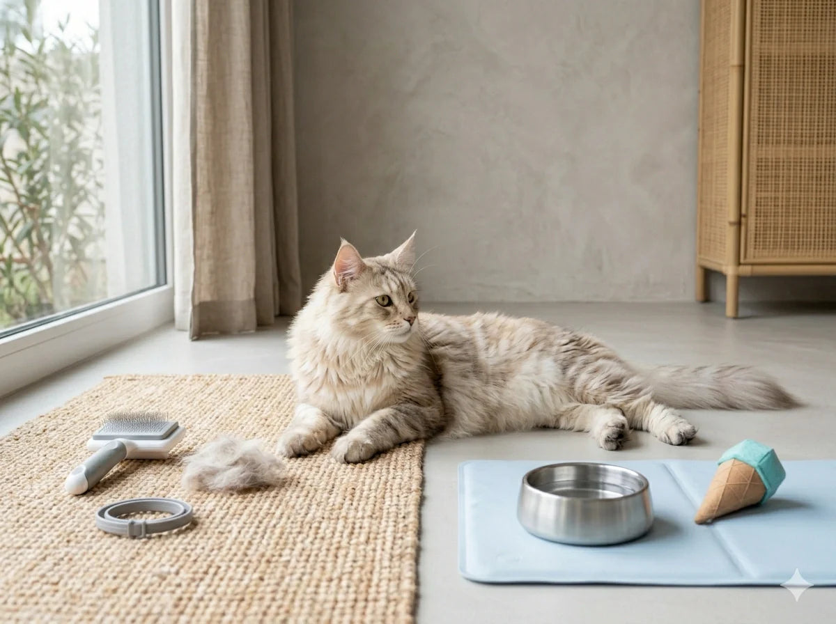 Does shaving really help a cat cool down?