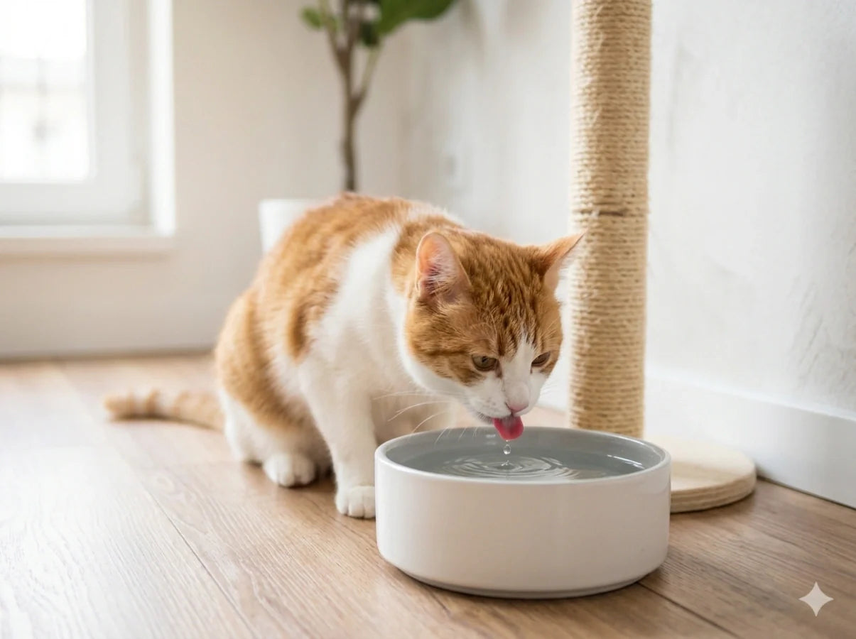 How to get your cat to love drinking water ?