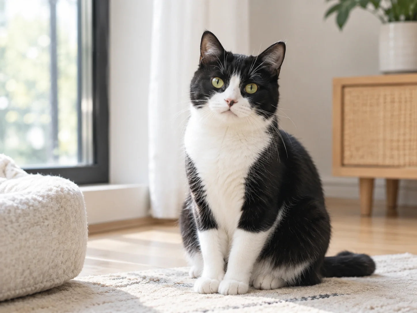 Is the “Bad Temper” of the black-and-white cat real or just a misconception?