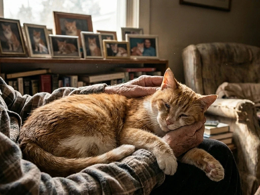 Refuse to abandon: cats are not “cuddly toys”, but more than 10 years of companionship