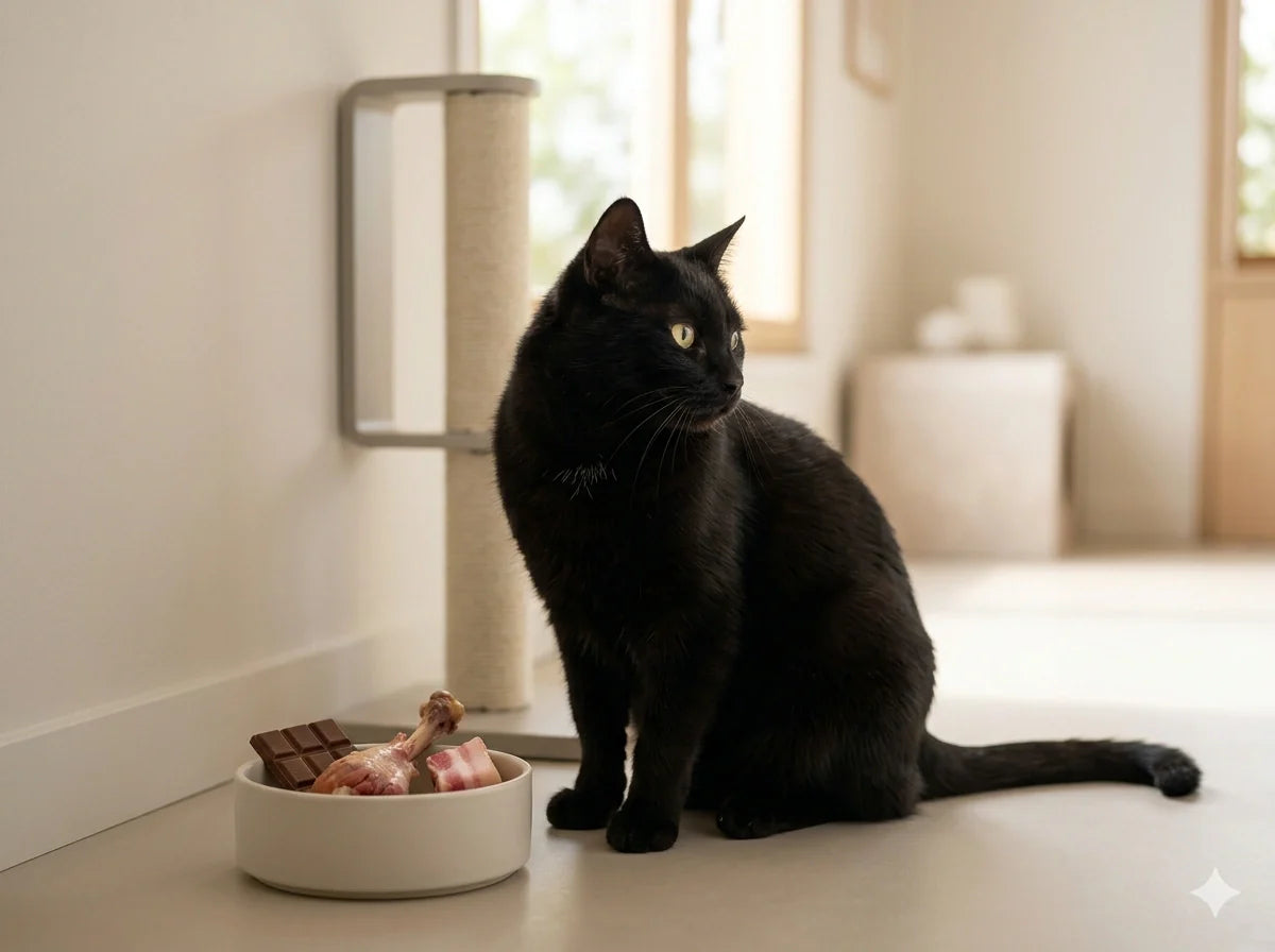 Stop feeding your cat these human foods!