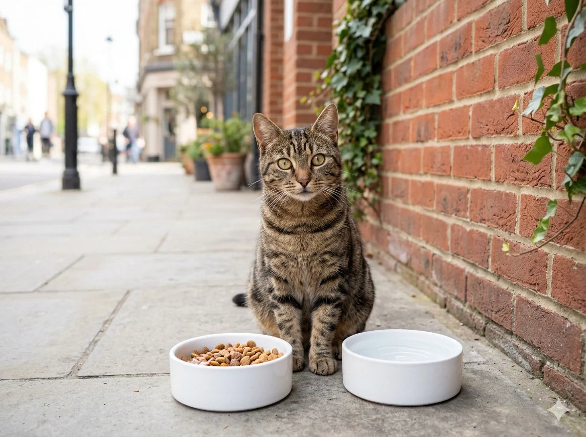Stray cats on your should you care? How to help?