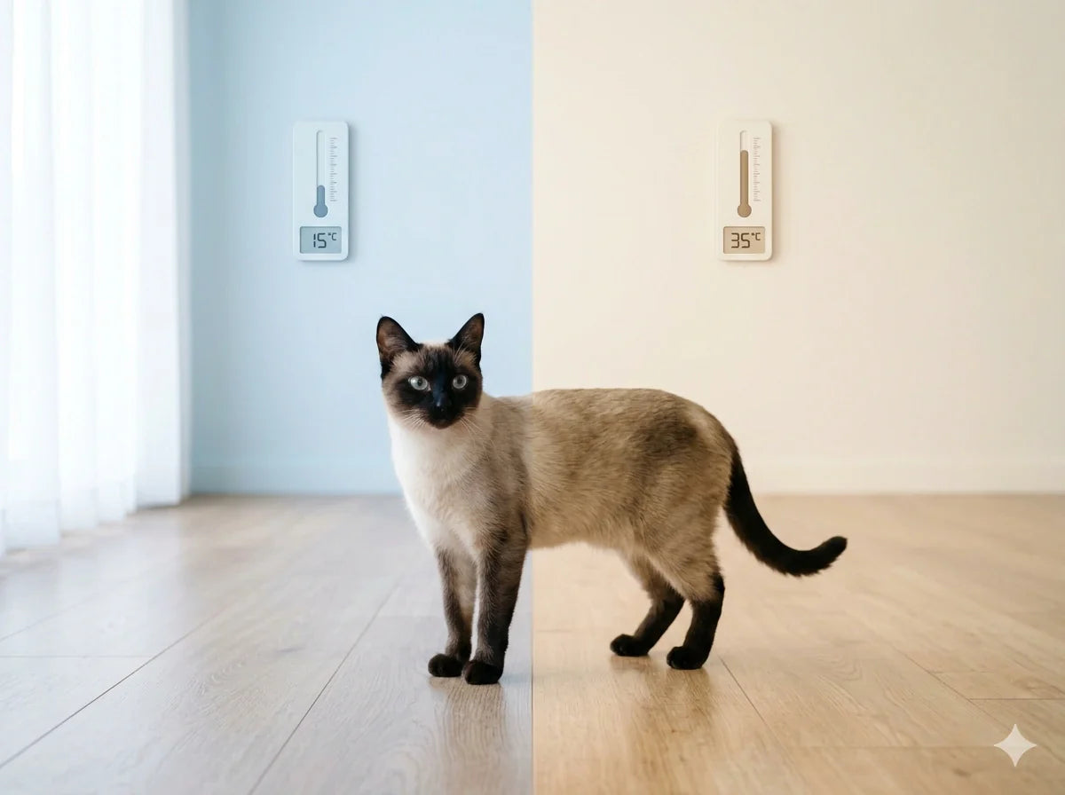 The Siamese Cat's “Color-Changing Magic”: How Does Temperature Alter Fur Color?