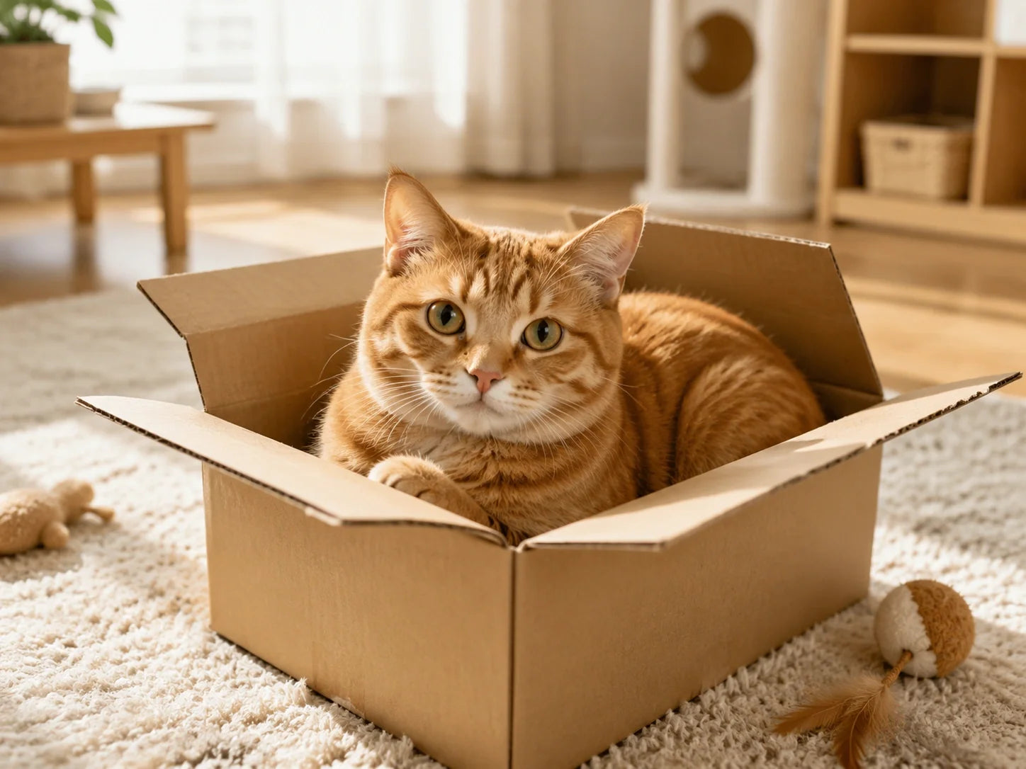 Why Do Cats Love Sitting in Boxes?