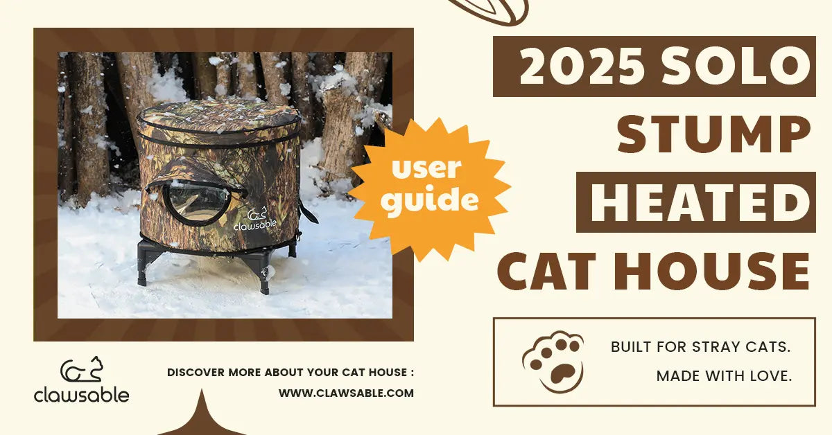 [User Guide]2025 Solo Stump Cat House