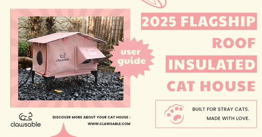 [User Guide] 2025 Flagship Roof Cat House