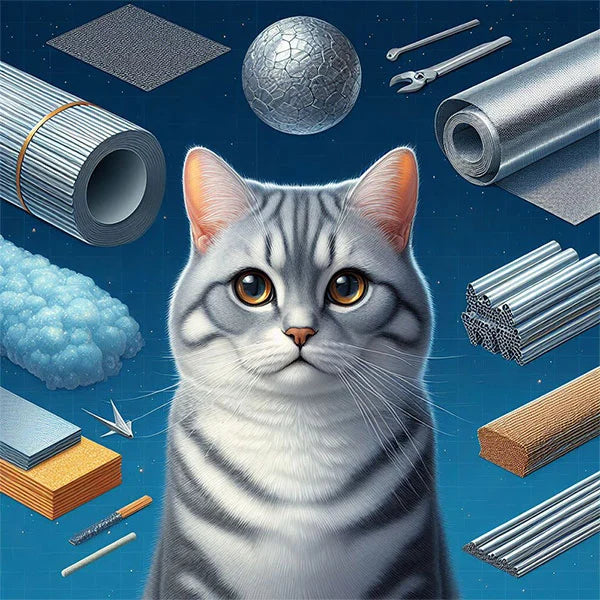 Clawsable Outdoor Cat House - Double Insulation of Aluminum Foil Hollow Board