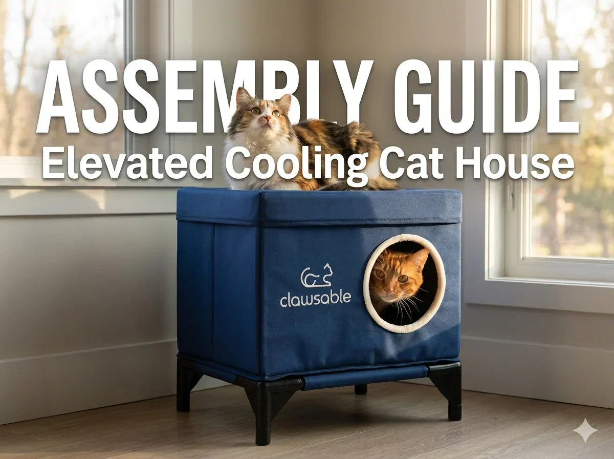 Elevated Cooling Cat House Assembly Guide & Video