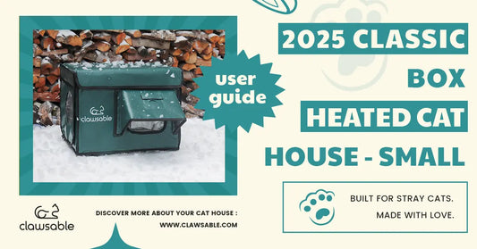 [User Guide]2025 Classic Box  Cat House – Small