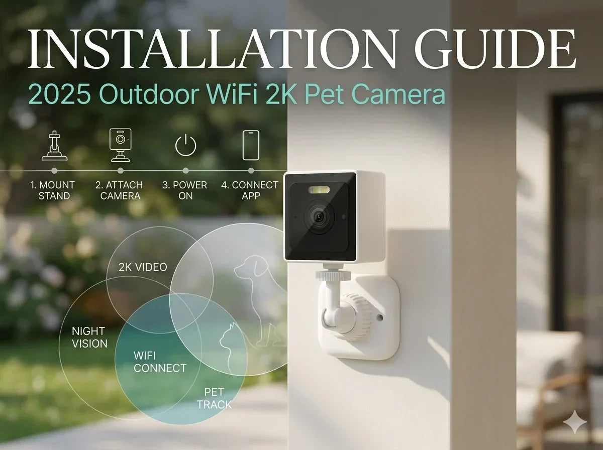 【User Guide】X21 2K Smart Camera Complete Setup Guide