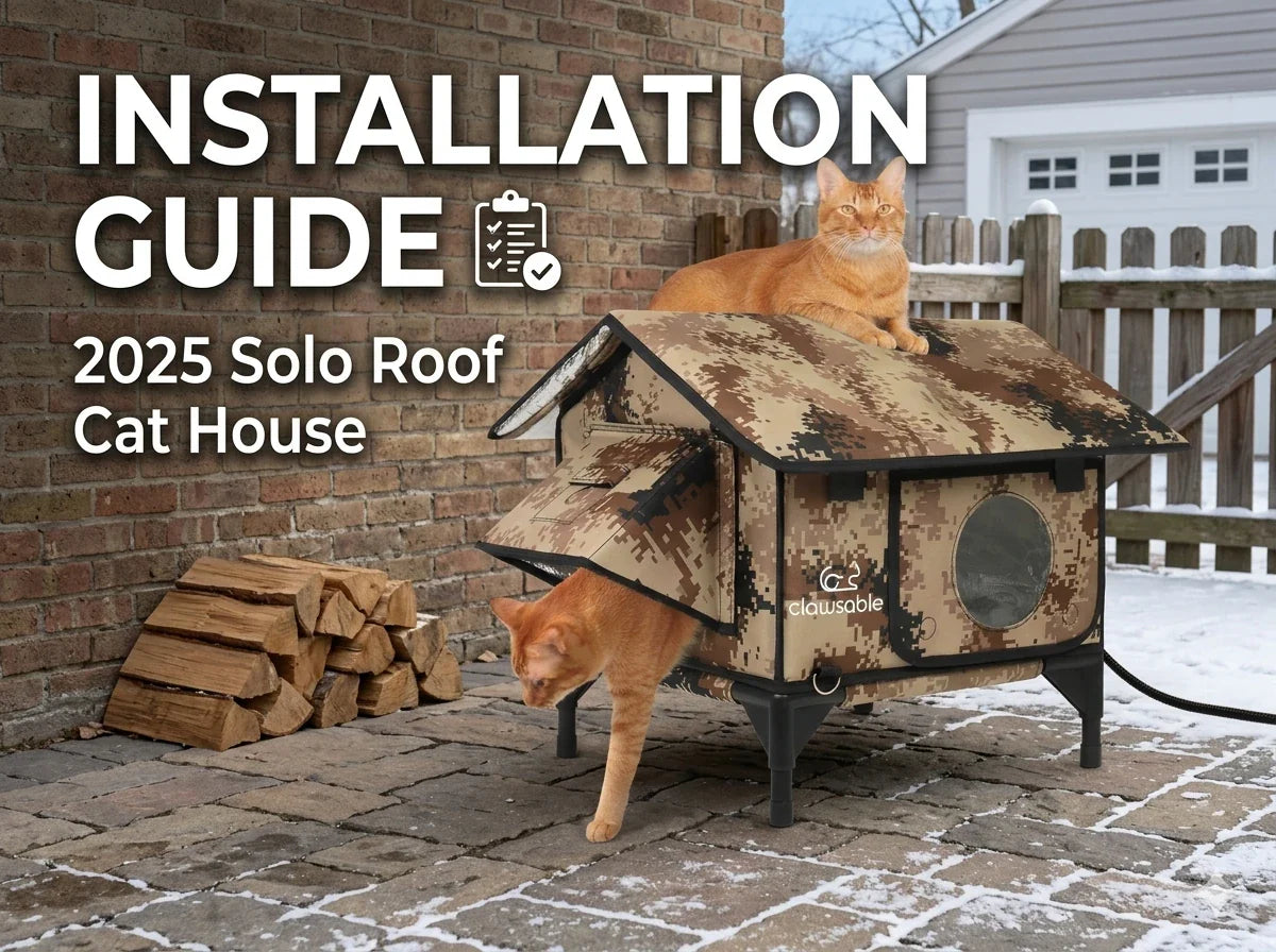 【User Guide】2025 Solo Roof  Cat House