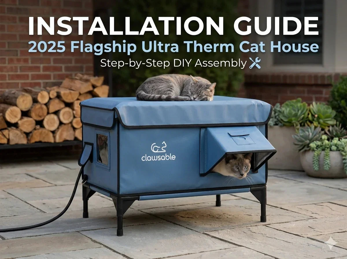 【User Guide】2025 Flagship Ultra Therm Cat House