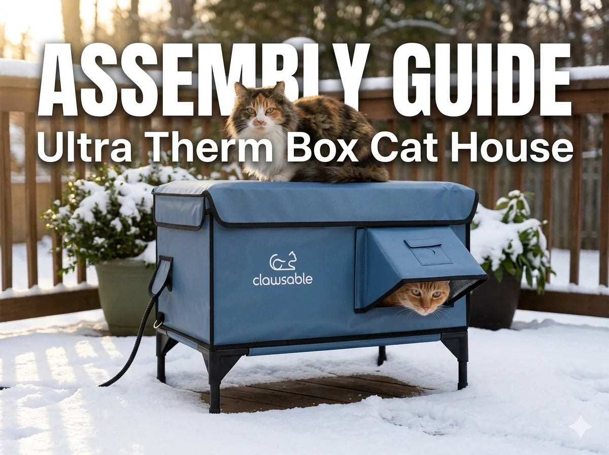 Ultra Therm Box Cat House Assembly Guide & Video