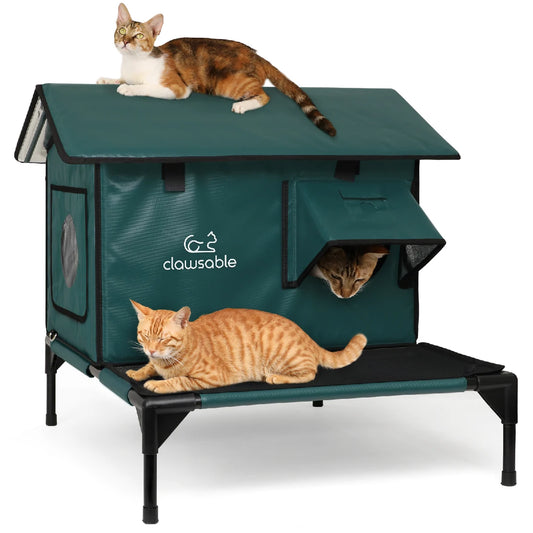2025 Porch Roof Insulated Cat House