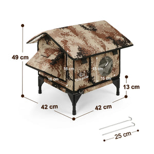 2025 Solo Roof Insulated Cat House