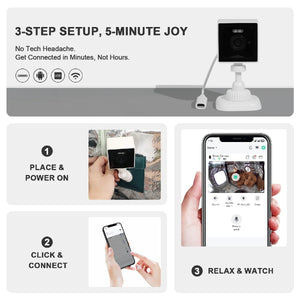 2025 Outdoor WiFi 2K Pet Camera