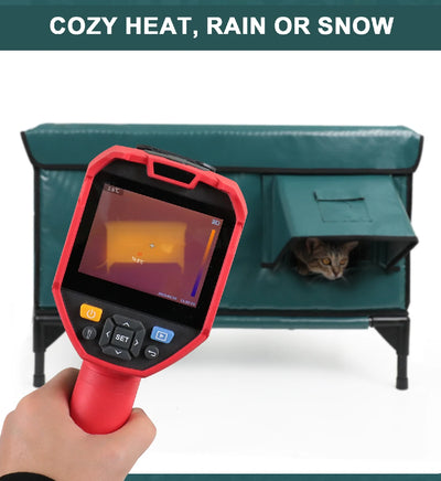 2025 Flagship Max Space Insulated Cat House