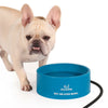 3.2L Extra Large Heated Pet Bowl Lake Blue