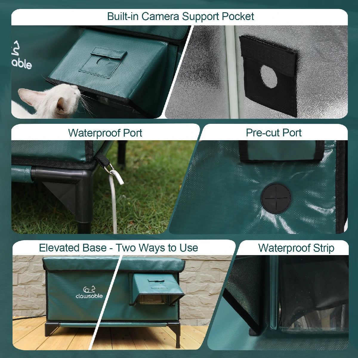 2025 Flagship Max Space Insulated Cat House