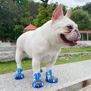 Adorable Anti-Slip Dog Shoes - Waterproof, Breathable, Stylish Pet Paw Protectors