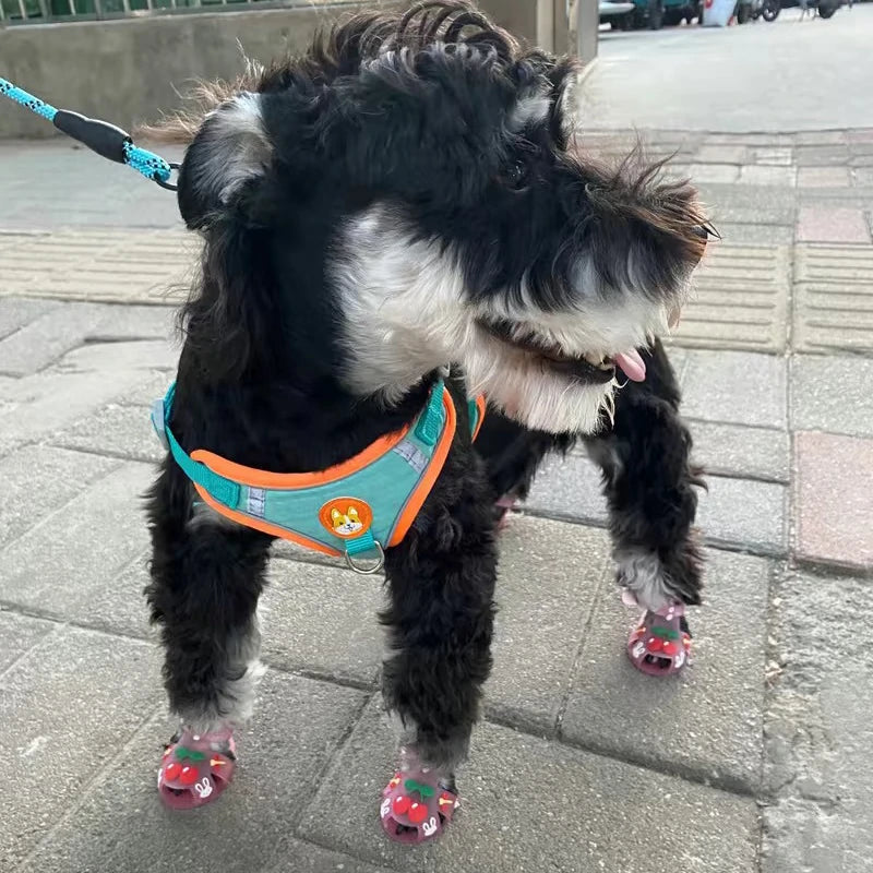 Adorable Anti-Slip Dog Shoes - Waterproof, Breathable, Stylish Pet Paw Protectors