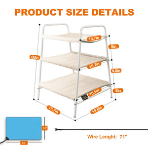 Triple Layer Heated Cat Tower