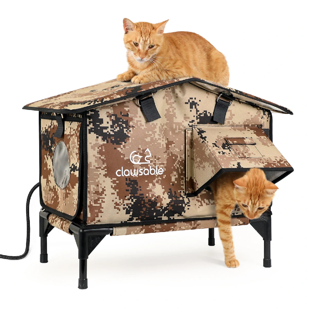 2025 Flagship Roof Heated Cat House