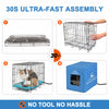 clawsable cat cage fast assembly