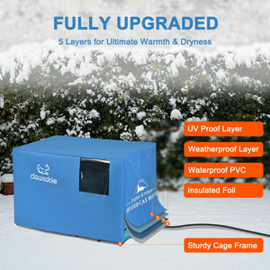 clawsable cat cage keep warm1