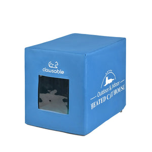 clawsable unheated cat cage side entry