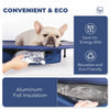 elevated cooling dog bed save on bills