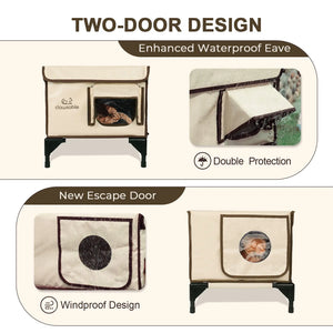 2024 Tall Classic Box Heated Cat House - Small