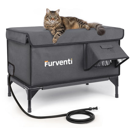 2025 Flagship Max Space Heated Cat House