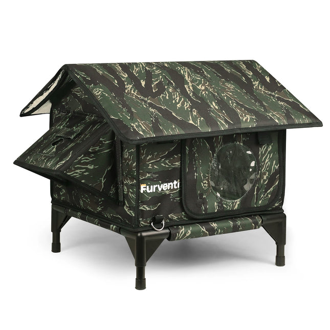 Solo Roof Insulated Cat House V3