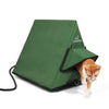 heated cat house a frame portable waterproof