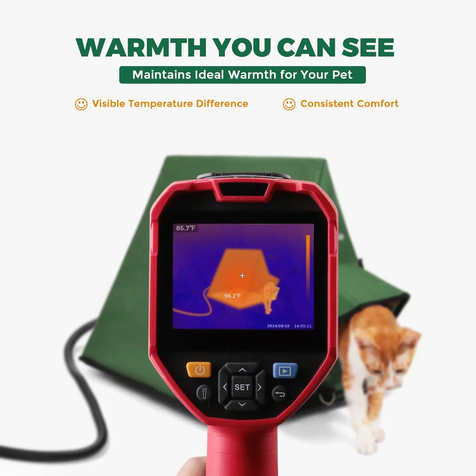 heated warmth cat house a frame portable