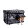 insulated weatherproof cat shelter medium black camo