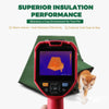 insulation cat house a frame portable green