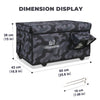 large size cat house insulated black camo